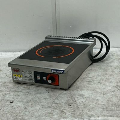 電磁調理器 マルゼン MIH-L02C 業務用 中古 MIH-02C 電磁調理器 IHクリーンコンロ卓上型 1個 マルゼン