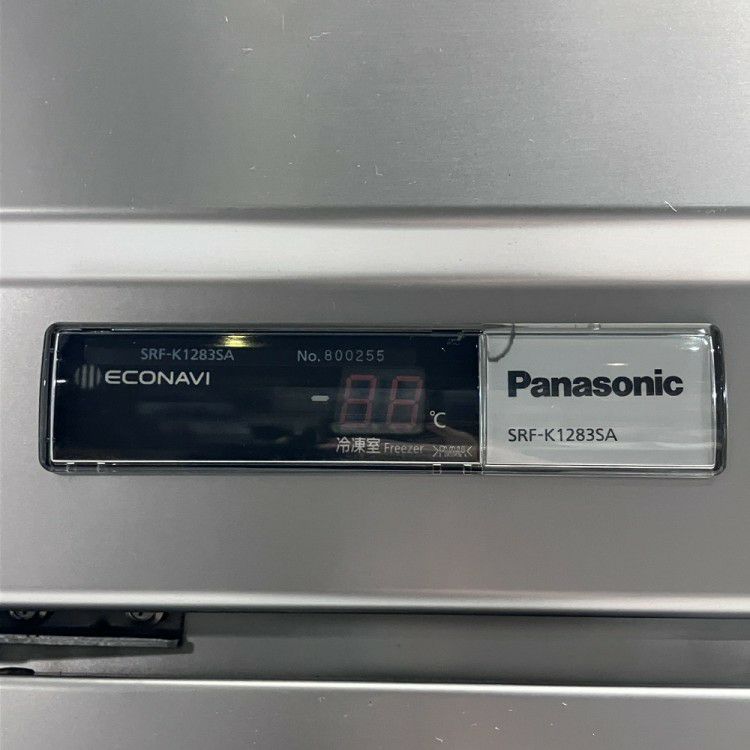パナソニック 縦型冷凍庫 SRF-K1283SA | 無限堂厨房ネットショップ