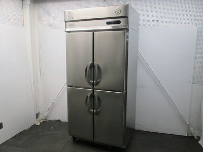フクシマガリレイ 縦型冷凍冷蔵庫 URN-091PM6