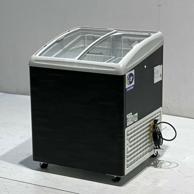 ④-1 Bibiyuchi 専用セット　冷凍ショーケース Amazon | Hijiru 4面ガラス冷蔵ショーケース100L/ブラック