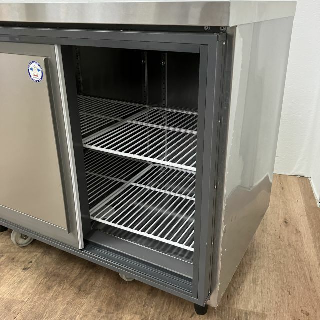 フクシマガリレイ スライド扉式冷蔵コールドテーブル LCC-120RM