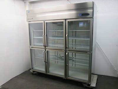 ホシザキ リーチイン冷蔵ショーケース RS-180ZT3-6G