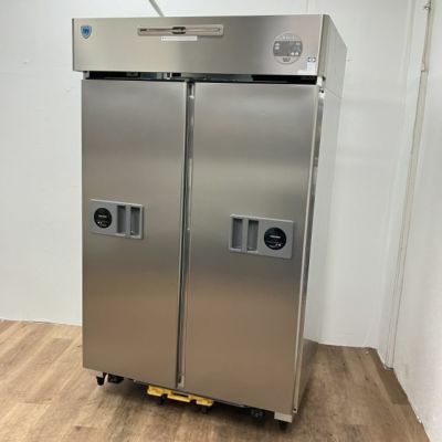 大和冷機 スライド扉式縦型冷蔵庫 401CD-S-EX | 無限堂厨房
