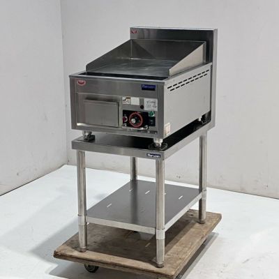 ネット専売　専用台セット　ガスグリドル　鉄板焼　軒先販売　イベント　フードフェス 新品 プロパンガスグリドル 鉄板焼き機器 屋台 店舗 お好み焼き