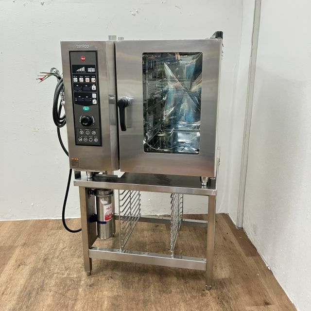 タニコー 架台付き 電気スチームコンベクションオーブン TSCO-61EBL