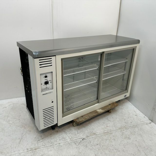 5577【美品】パナソニック ショーケース SMR-V1241D 2024年製 スライド扉 アンダーカウンタータイプショーケース SMR-VZ1241