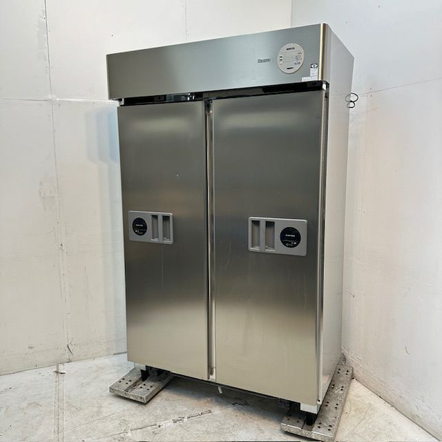 大和冷機 スライド扉式縦型冷蔵庫 411YCD-S-EC | 無限堂厨房ネットショップ