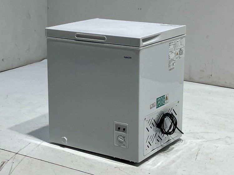 最終値下げ#265 冷凍庫　ヤマゼン　YF-C70(W) 2024年製 セカンド冷凍庫 小型 上開き 66L ロータイプ YF-C70 山善 | 山善