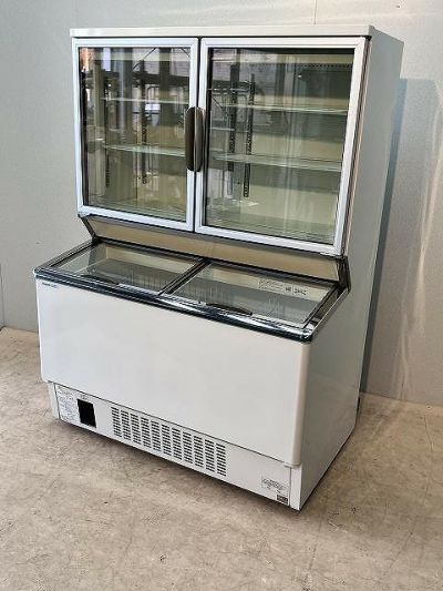 ❗【期間断捨離企画！w】ショーケーステーブル 中古 ロング南京錠おまけ付き！ 無限堂厨房ネットショップ