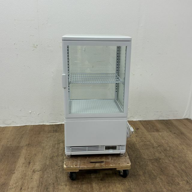 テンポスバスターズ 卓上4面ガラス冷蔵ショーケース TBSC4-058-WH