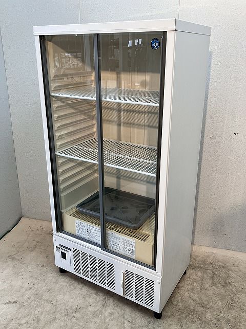値下げ　対面 冷蔵ショーケース (引き取り限定) 楽天市場】【9月目玉商品！】 80L 黒 4面ガラス 冷蔵ショー