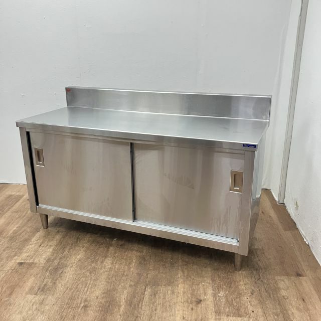 マルゼン キャビネット調理台(1) 1500*600*800 | 無限堂厨房ネットショップ