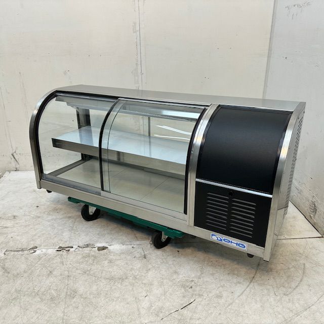 大穂製作所 卓上型対面冷蔵ショーケース OHLMb-1200R-W