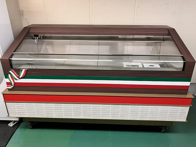 ❗【期間断捨離企画！w】ショーケーステーブル 中古 ロング南京錠おまけ付き！ 業務用】【中古】ショーケース（冷蔵・冷凍・対面式など） ｜ 中古厨房