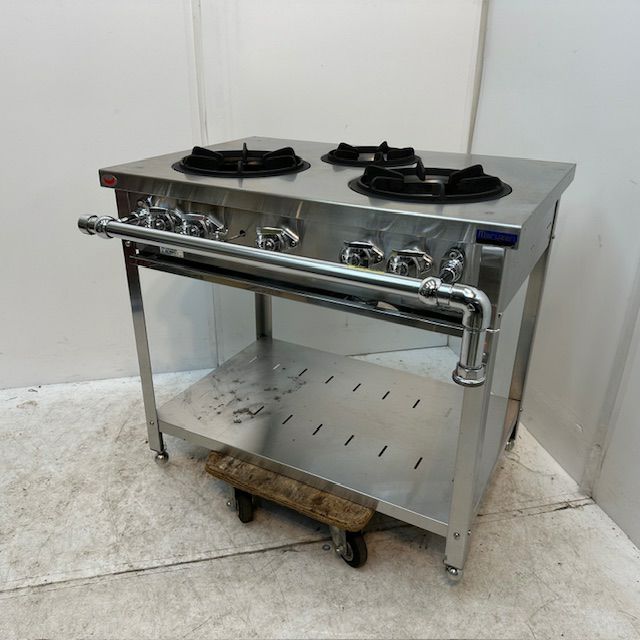 マルゼン 3口ガステーブル MGT-096DS | 無限堂厨房ネットショップ