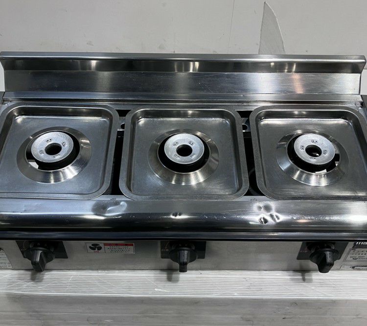 マルゼン 卓上3口ガスコンロ M-823E | 無限堂厨房ネットショップ