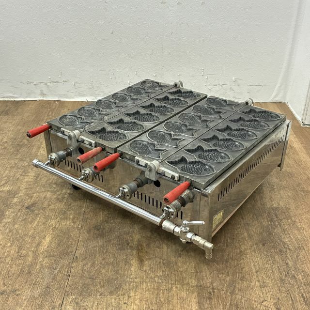 たい焼き器 業務用（都市ガス）用（引取限定） たい焼き器 業務用