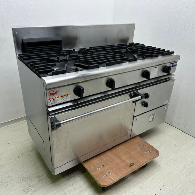 マルゼン 4口ガスレンジ RGR-1264C | 無限堂厨房ネットショップ