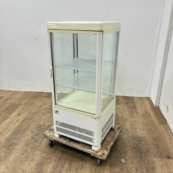 サンデン　卓上冷蔵庫　2面開き　ショーケース　AX-54XE サンデン 冷蔵ショーケース・卓上 AG-LI54X-CCBK-A 131119150923002