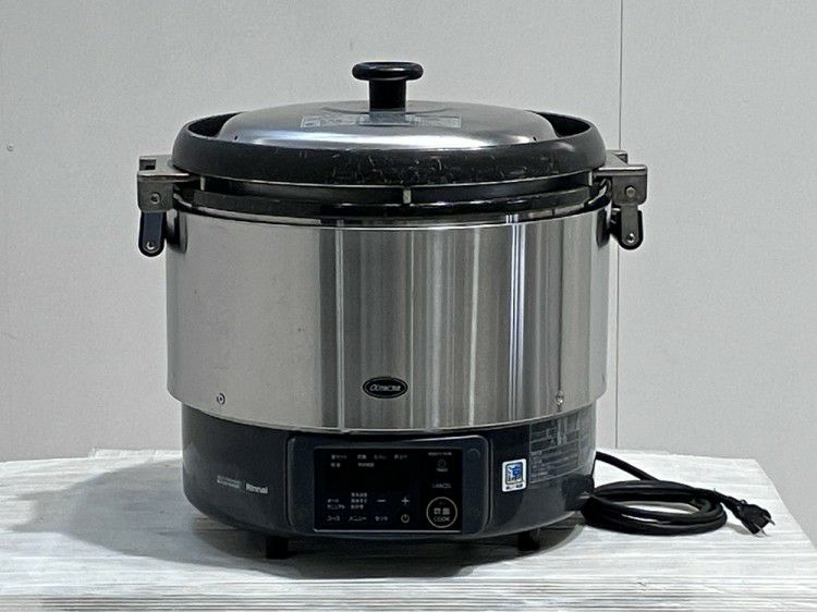 【D-248】リンナイ　ガス炊飯器　RR-S500G 2024年製　中古　激安　動作確認済み D-248】リンナイ ガス炊飯器 RR-S500G 2024年製 中古 激安 動作確認済み