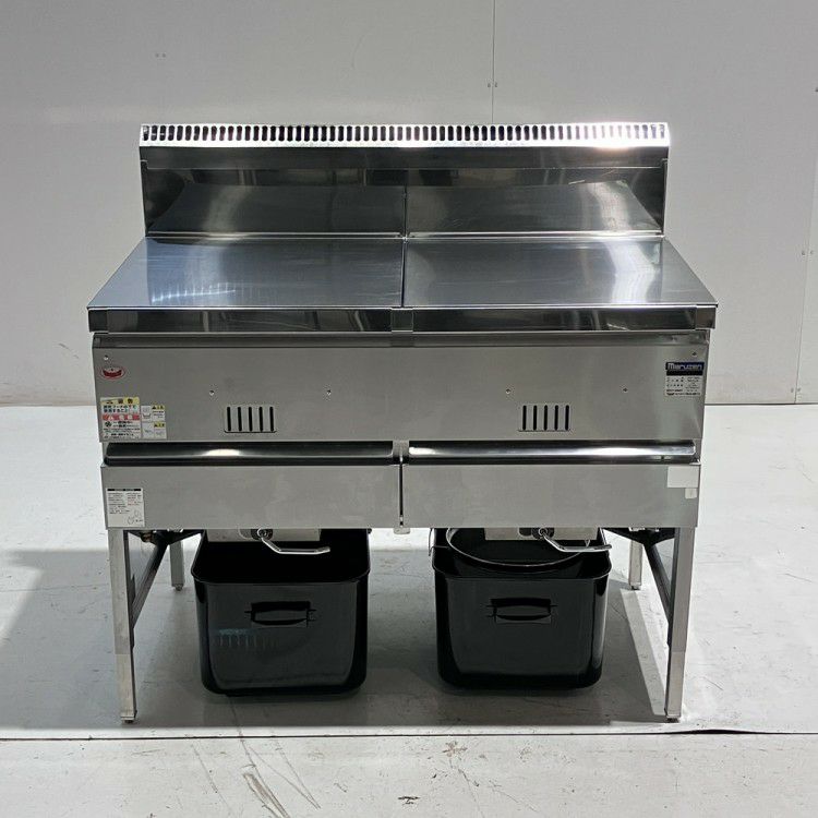 マルゼン 2槽ガスフライヤー MGF-23WK | 無限堂厨房ネットショップ