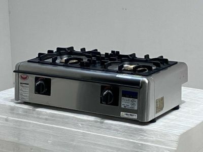 マルゼン 卓上2口ガスコンロ M-822E | 無限堂厨房ネットショップ