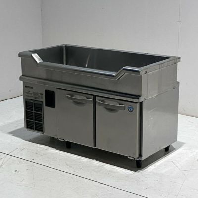 ホシザキ 舟形シンク付冷蔵コールドテーブル RW-120SNCG-ML | 無限堂