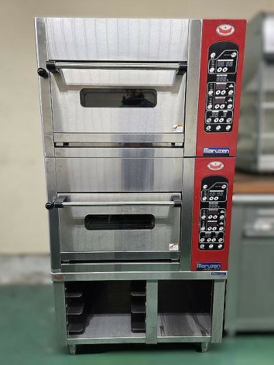 マルゼン　ミニ・デッキオーブン MBDO-5E 単相200V 業務用ミキサー、製麺機を中心に、総合厨房機器を製造、販売 三省堂