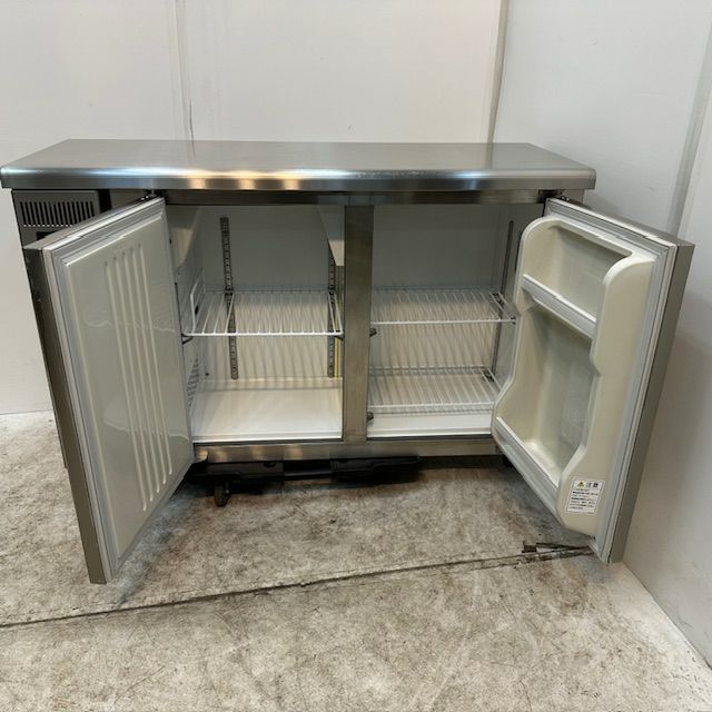 6235【程度良好】フクシマ テーブル型冷凍冷蔵庫 TMU-41PM2 テーブル型冷凍冷蔵庫 100v 1凍2蔵 フクシマ YRC-181PM2 | 中古 冷え物