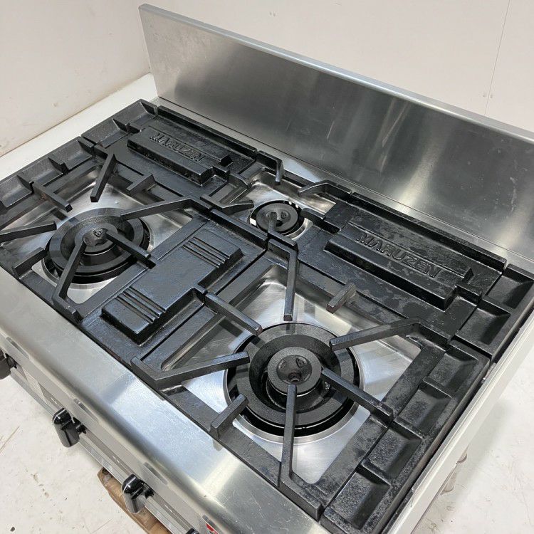 マルゼン 3口ガステーブル MGTX-096F | 無限堂厨房ネットショップ