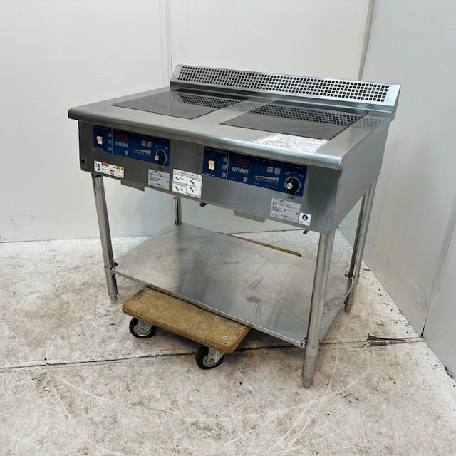 ニチワ 2連IH調理器 MIR-1055SA-N | 無限堂厨房ネットショップ