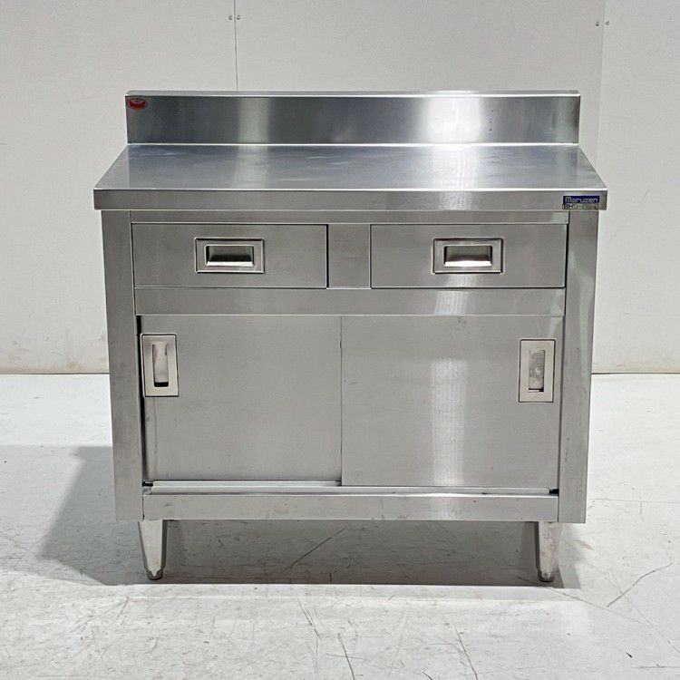 マルゼン 引出付キャビネット調理台 BHD-094 | 無限堂厨房ネットショップ