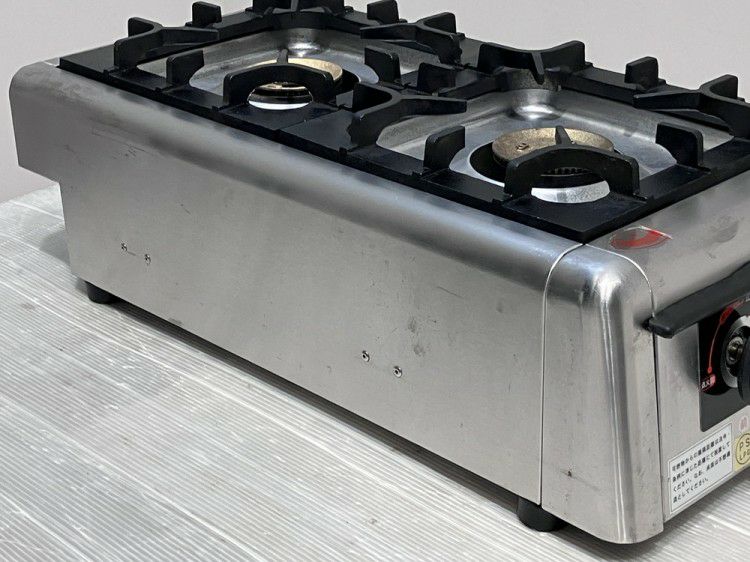 マルゼン 卓上2口ガスコンロ M-822DC | 無限堂厨房ネットショップ