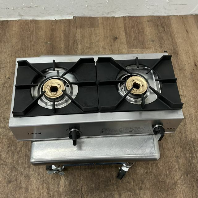 リンナイ 卓上2口ガスコンロ RSB-211A | 無限堂厨房ネットショップ