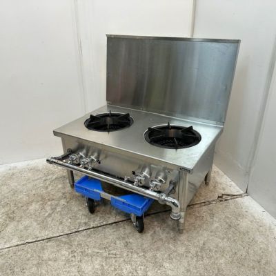 タニコー 2口スープレンジ B-TGP-90 | 無限堂厨房ネットショップ