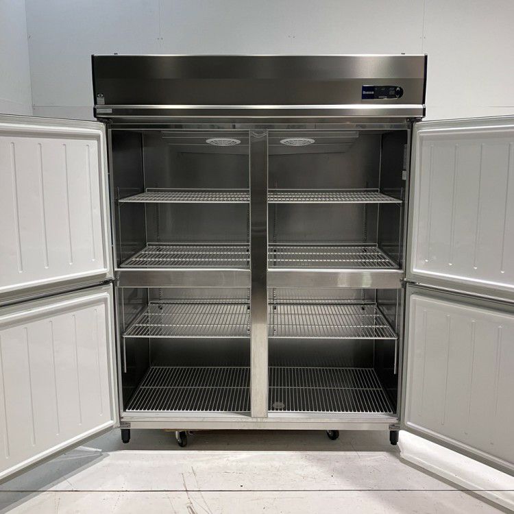 ステンレススチール冷凍庫 大型 動確済み】Daiwa 業務用冷凍庫 413SS-NP-EC 大容量 1073L 三相 200V