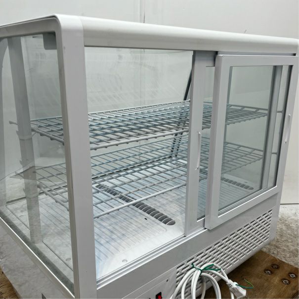 レマコム 卓上冷蔵ショーケース RCS-T68S2RW | 無限堂厨房ネットショップ