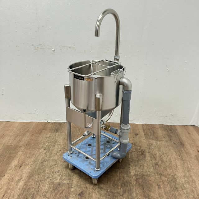 水圧式ドラフト洗米機 RWO-38型 | 無限堂厨房ネットショップ