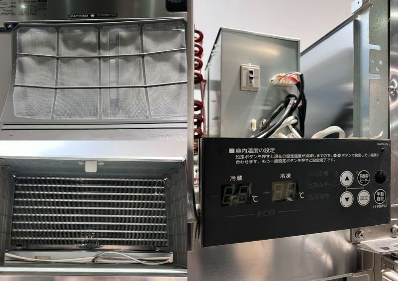 2018年製ホシザキ冷蔵庫縦型　HR-90Z3 09年製 ホシザキ 縦型4面冷蔵庫 HR-90XT3-ML ワイド900