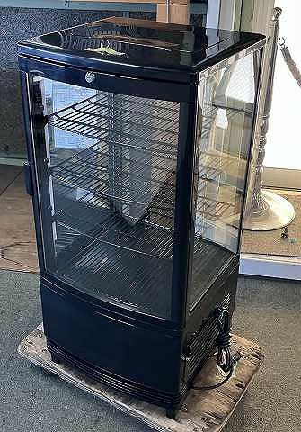 城島 4面ガラス冷蔵ショーケース HJR-URK70BK | 無限堂厨房ネットショップ