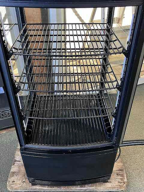 城島 4面ガラス冷蔵ショーケース HJR-URK70BK | 無限堂厨房ネットショップ