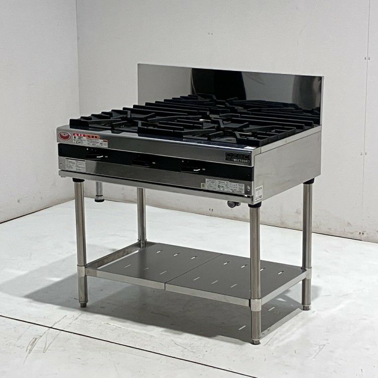 マルゼン 3口ガステーブル MOZT0963 | 無限堂厨房ネットショップ