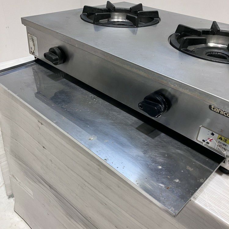 タニコー 卓上2口ガスコンロ TGU-75 | 無限堂厨房ネットショップ