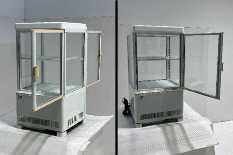 サンデン 卓上4面冷蔵ショーケース AG-54XE | 無限堂厨房ネットショップ