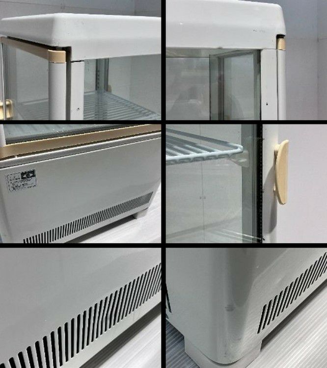 サンデン 卓上4面冷蔵ショーケース AG-54XE | 無限堂厨房ネットショップ