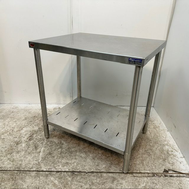 マルゼン ステンレス作業台 BW-076N | 無限堂厨房ネットショップ