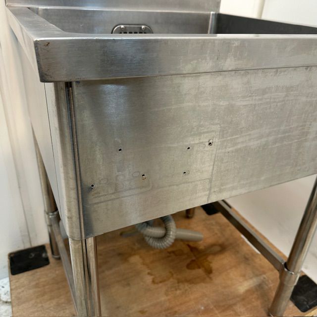 1槽シンク W600xD600xH800 | 無限堂厨房ネットショップ