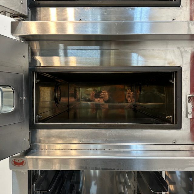 マルゼン 電気式ミニデッキオーブン＋架台付 MBDO-5ME x2 | 無限堂厨房