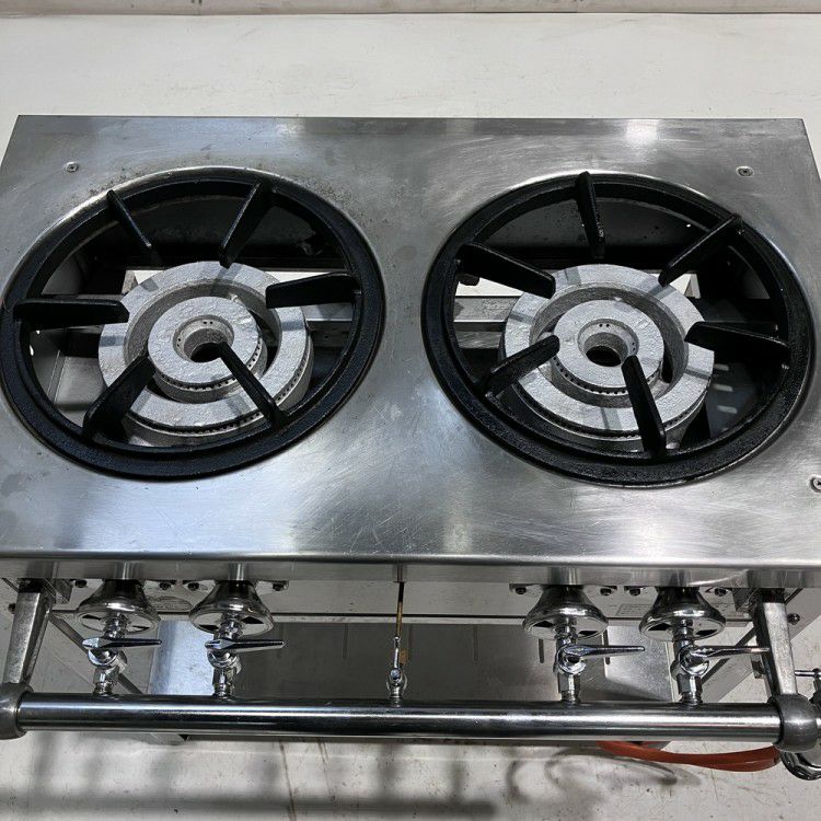2021年製 マルゼン 2口ガステーブル LP プロパン　MGT-074DS マルゼン】【業務用】【中古】 ガステーブル MGT-074DS 都市ガス