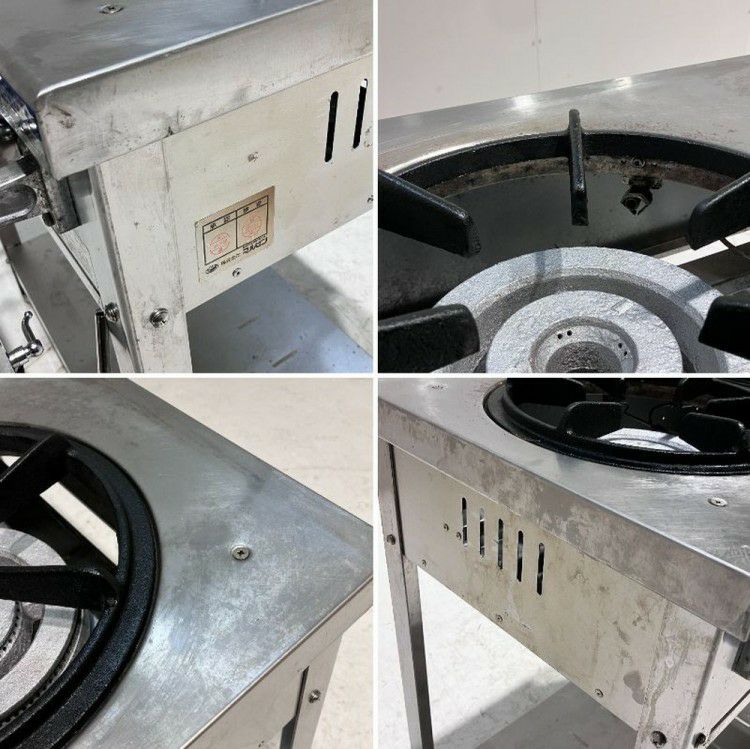 マルゼン 2口ガステーブル MGT-074DS | 無限堂厨房ネットショップ